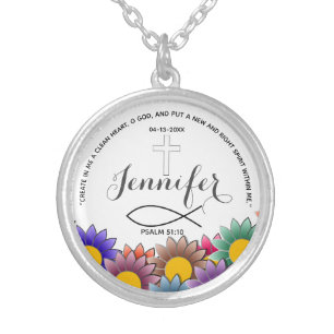Communion & Confirmation Gift Ideas - Girls Silver Plated Necklace
