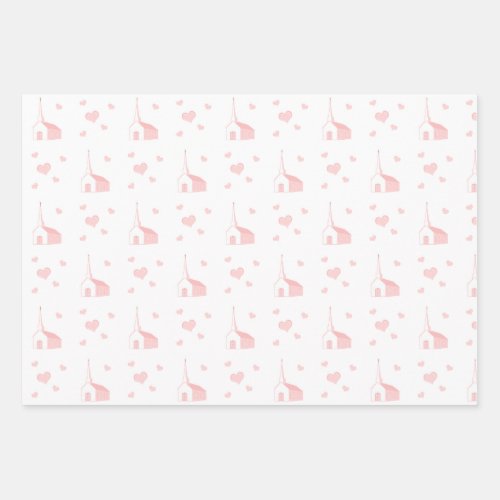 Communion Day Church Wrapping Paper Sheets