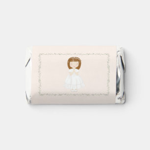 Communion Girl Praying Hershey's Miniatures