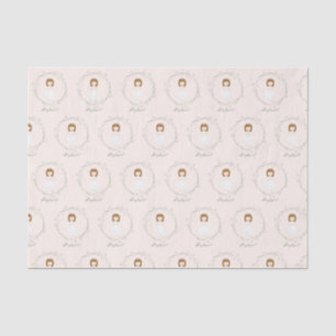 Communion Girl Praying Tissue Paper