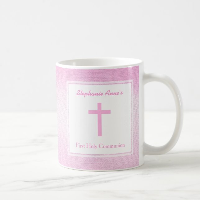Communion Pink Watercolor Coffee Mug (Right)