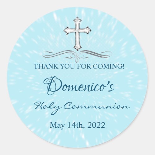 Communion Thank you Sticker