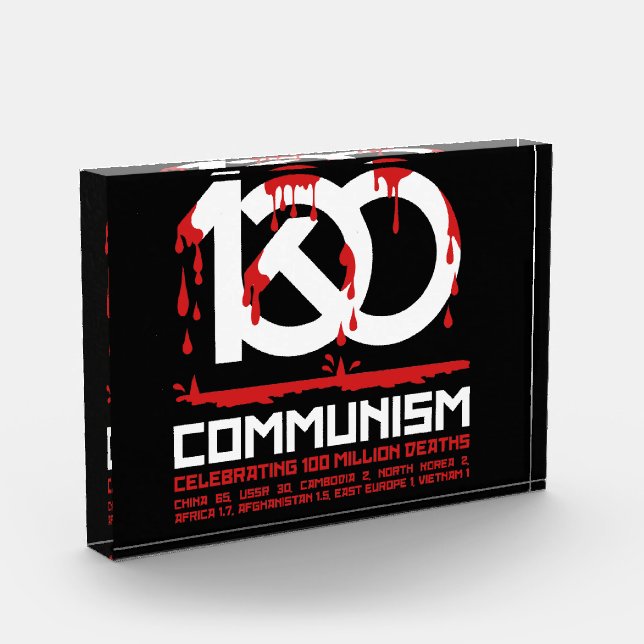 Communism, celebrating 100 million deaths photo block (Left)