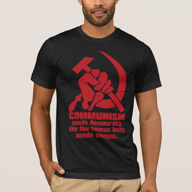 COMMUNISM+Re T-Shirt (Front)