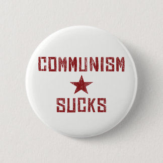 Communism Sucks - America First Anti Communist Button