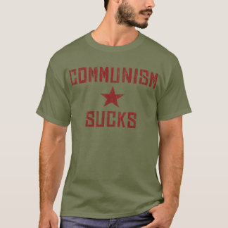 Communism Sucks - America First Anti Communist T-Shirt