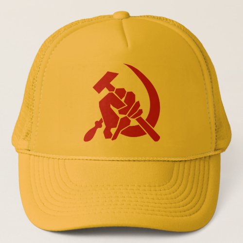 COMMUNISM TRUCKER HAT
