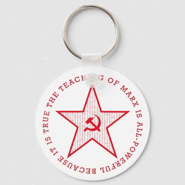 Communism will win keychain (Front)