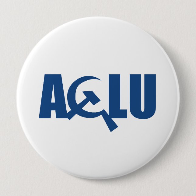 Communist ACLU Button (Front)