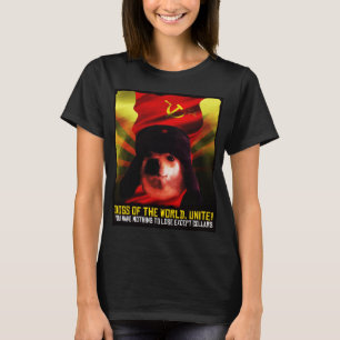 Communist Comrade Doggo Meme Russia dog Jimbo T-Shirt
