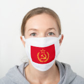Communist Decorative Cotton Face Mask (Worn)