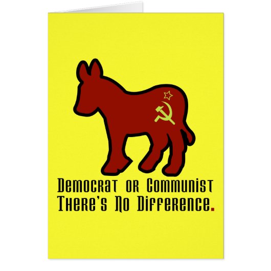 Communist Donkey Cards (Front)