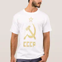 Communist Halloween Costume USSR Vintage Hammer Si T Shirt Zazzle