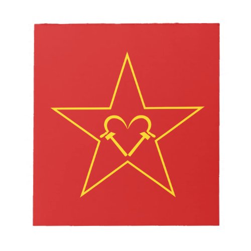 Communist Heart Notepad