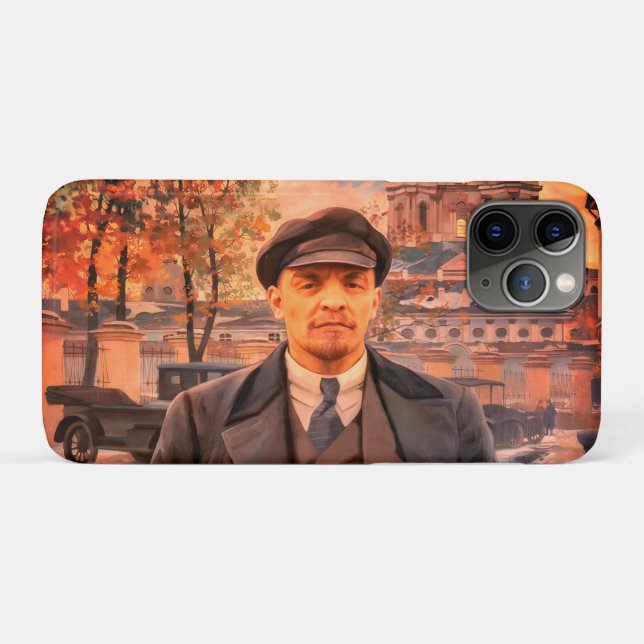 Communist Hero Vladimir Lenin, USSR, CCCP Case-Mate iPhone Case (Back (Horizontal))