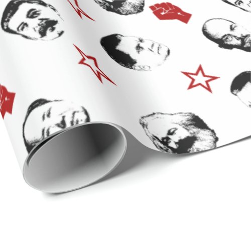 Communist Leaders Wrapping Paper
