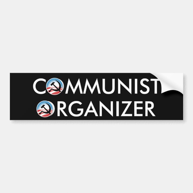 Communist Organizer Bumper Sticker (Front)