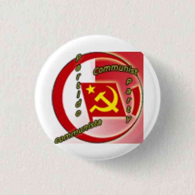 Communist Party Logo Button (Front)