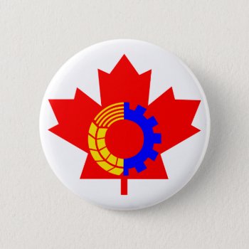 Communist Party Of Canada Button by GrooveMaster at Zazzle