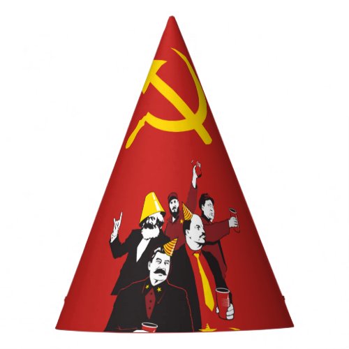 Communist Party party hat socialist karl marx