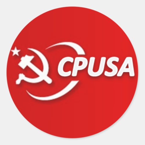 Communist Party USA CPUSA Stickers