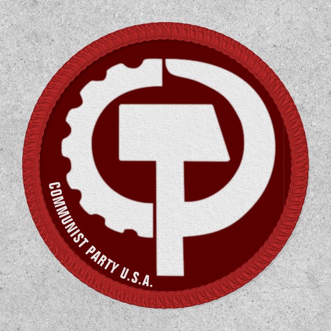 Communist Party USA Patch (Front)