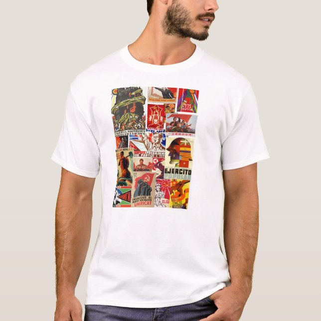 communist propaganda t-shirt (Front)