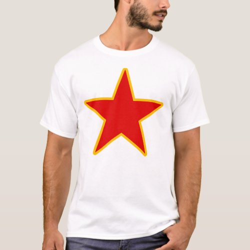 Communist Red Star T_Shirt