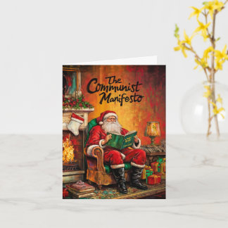 Communist Santa Xmas Card