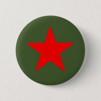 Communist Star Pinback Button