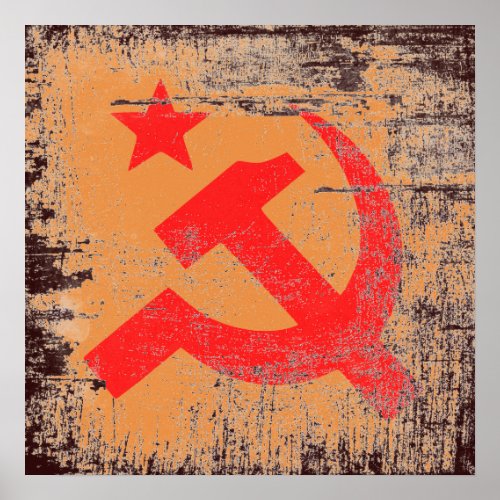 Communist Symbol Poster