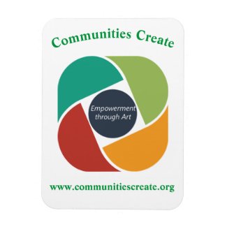 Communities Create Logo Magnet