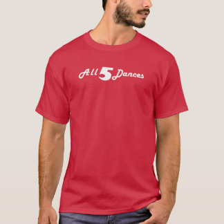 community all five dances white boy T-Shirt