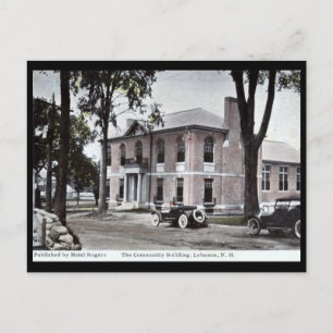 Community Building, Lebanon, NH Vintage Postcard