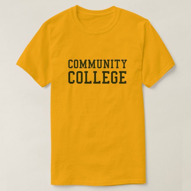 Community College T-Shirt (Design Front)