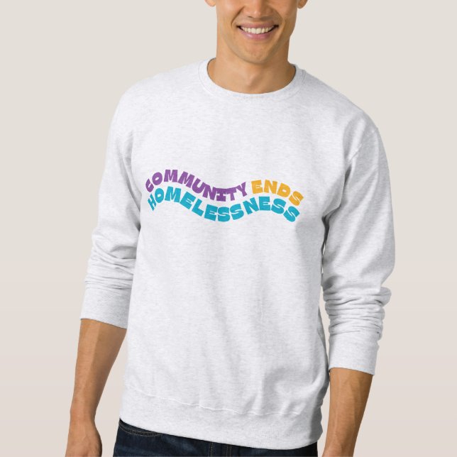 Community Crewneck  Sweatshirt (Front)