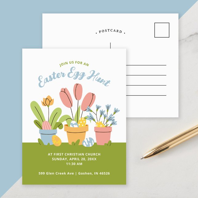Community Easter Egg Hunt Postcard (Creator Uploaded)