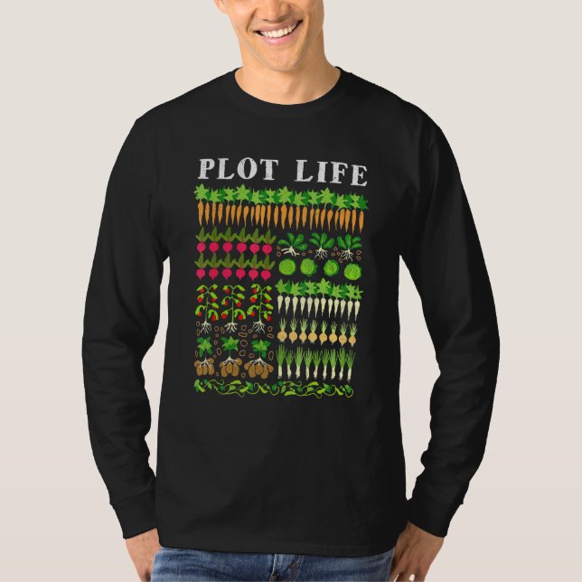 Community Gardening Allotment Gardener Grow Your O T-Shirt (Front)