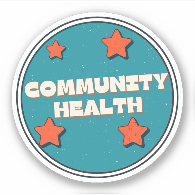 Community health sticker (Front)
