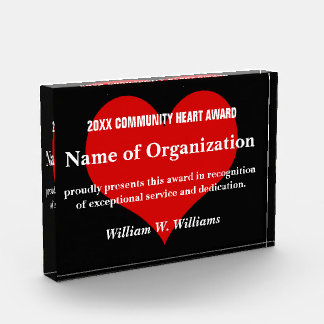 Community Heart Volunteer Award