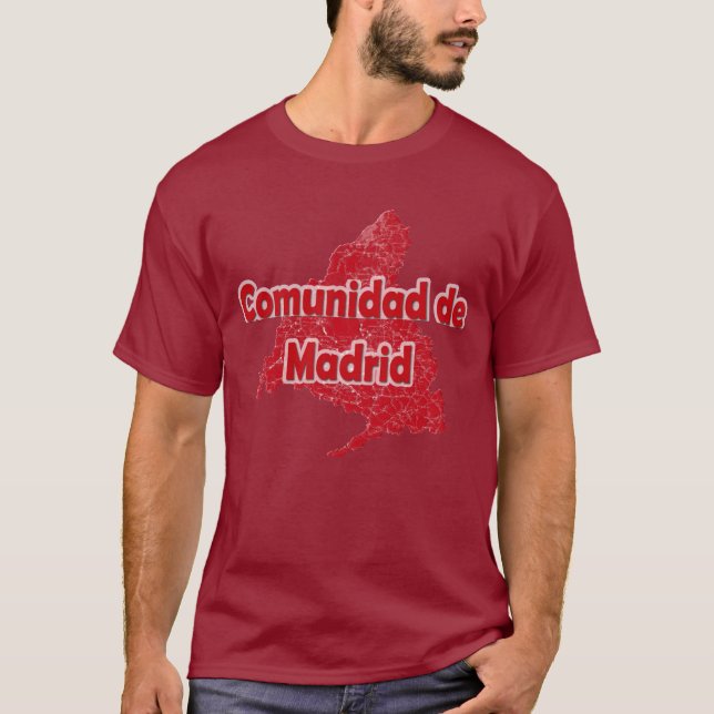 Community of Madrid Hoodie T-Shirt (Front)