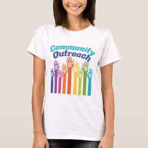 Community Outreach Services Program Helping Hands T-Shirt