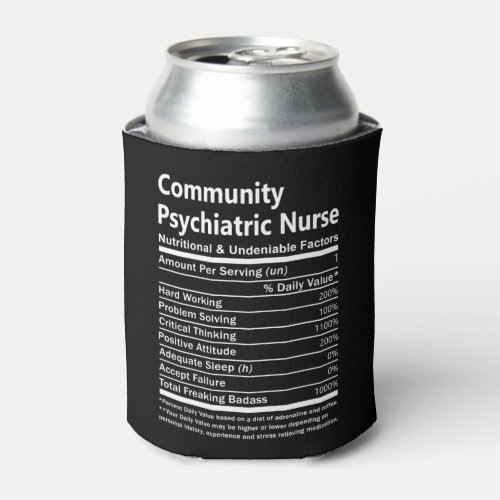 Community Psychiatric Nurse _ Nutritional And Unde Can Cooler