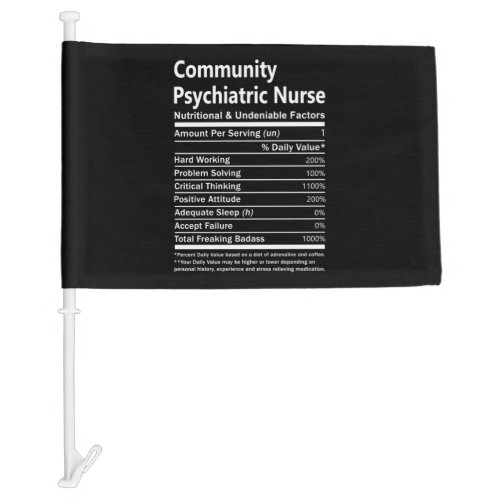 Community Psychiatric Nurse _ Nutritional And Unde Car Flag
