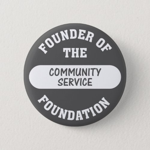 Community service starts with me as the foundation button