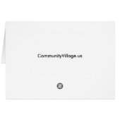Community Village Circle Cards (Back Horizontal)
