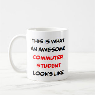commuter student, awesome coffee mug