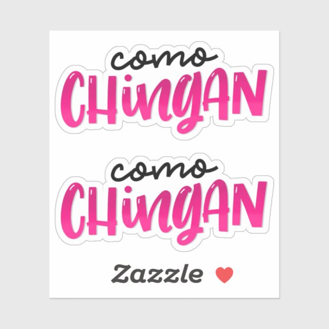 Como Chingan Sticker (Sheet)