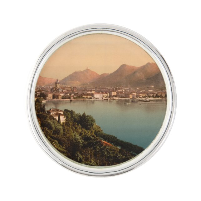 Como I, Lake Como, Lombardy, Italy Pin (Front)
