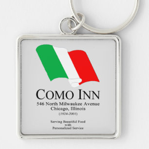 Como Inn Italian Restaurant, Chicago, IL Keychain
